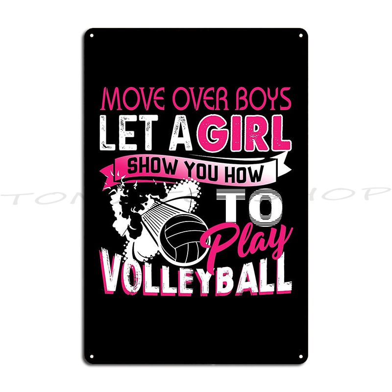 Home Cinema Wall Design - Play Volleyball Player Indoor Sport Classic