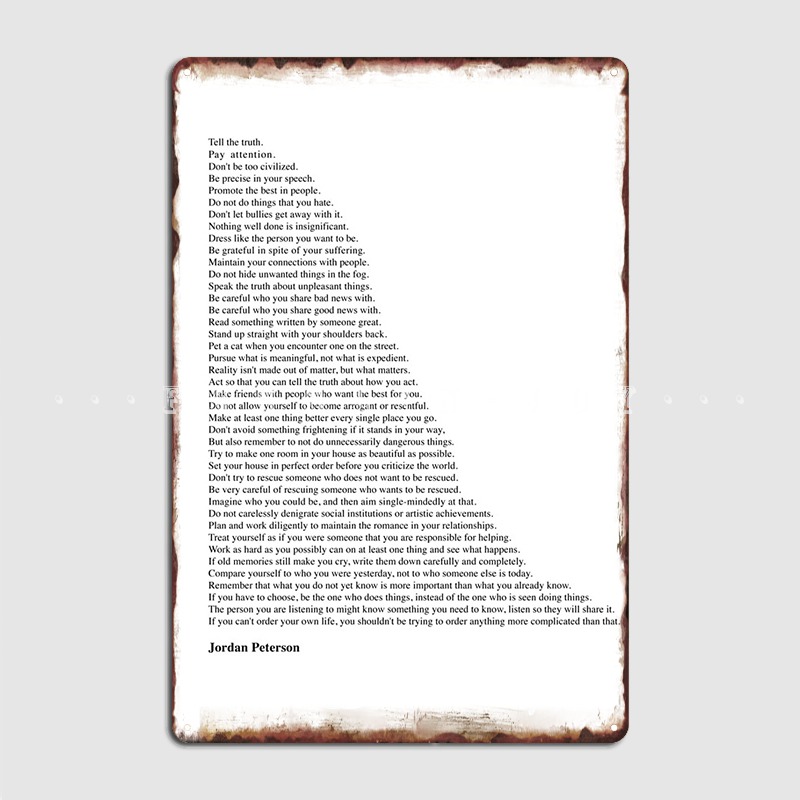 Home Cinema Quotes - Jordan Peterson Trích Dẫn Kim Loại