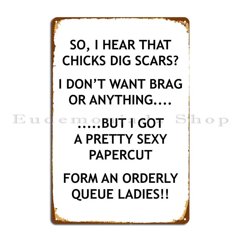 Home Cinema Quotes - Demotivational Quotes Chicks Dig Scars Metal