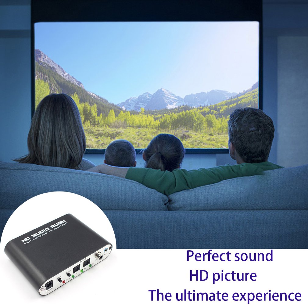 Digital Audio Decoder Converte - đánh giá và giá Surround Sound Decoder