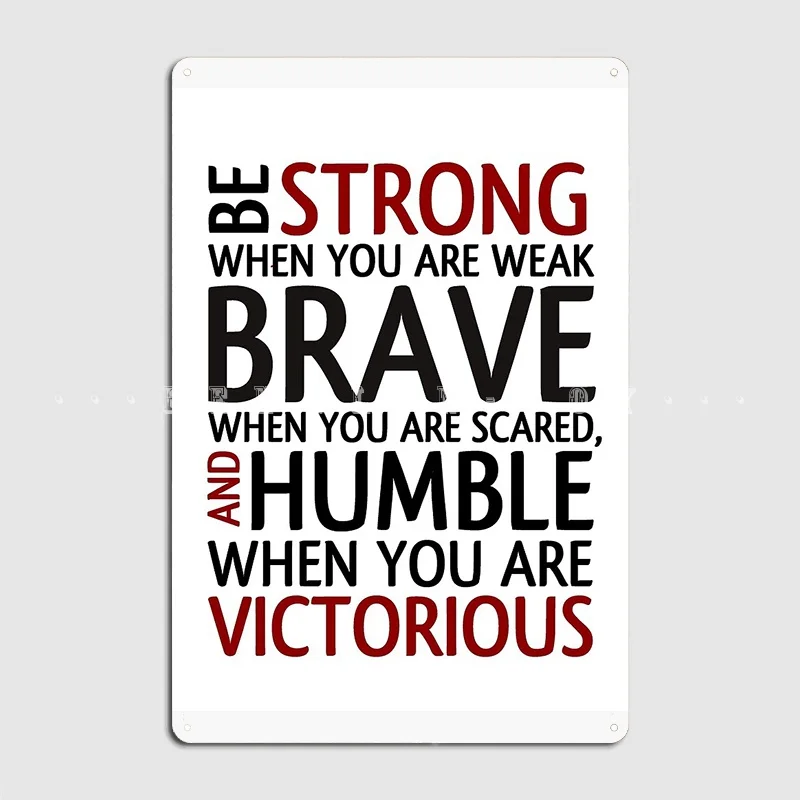 Motivational Quote Metal Sign  - đánh giá và giá Home Cinema Quotes