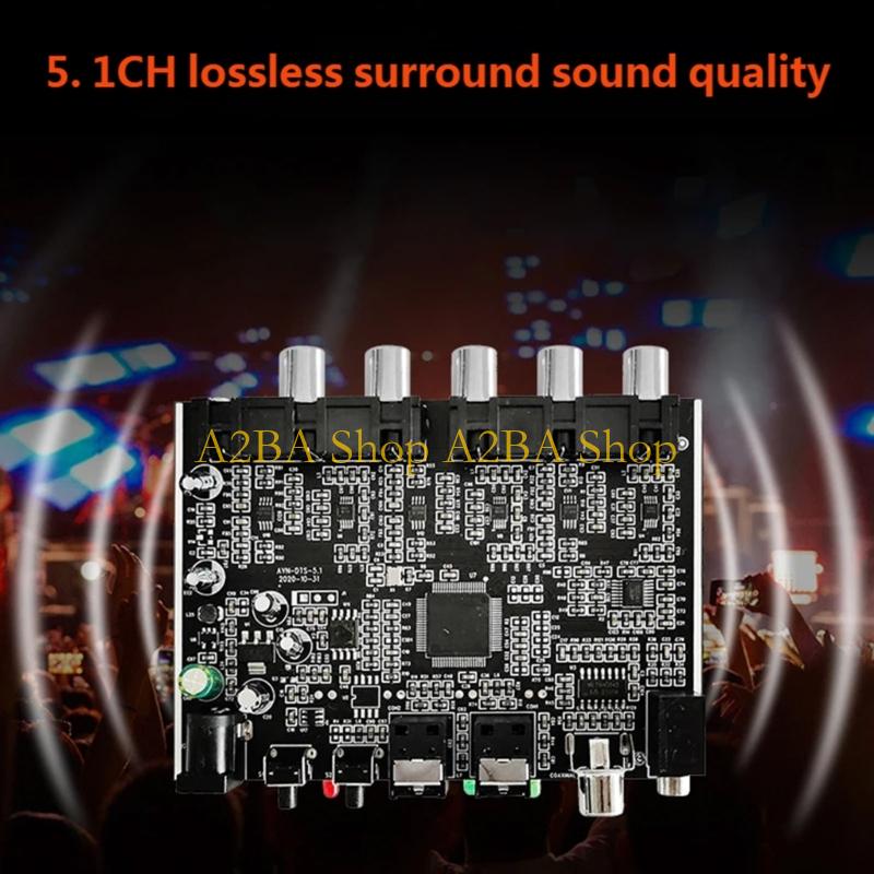 Bộ chuyển đổi định dạng âm tha - đánh giá và giá Surround Sound Decoder