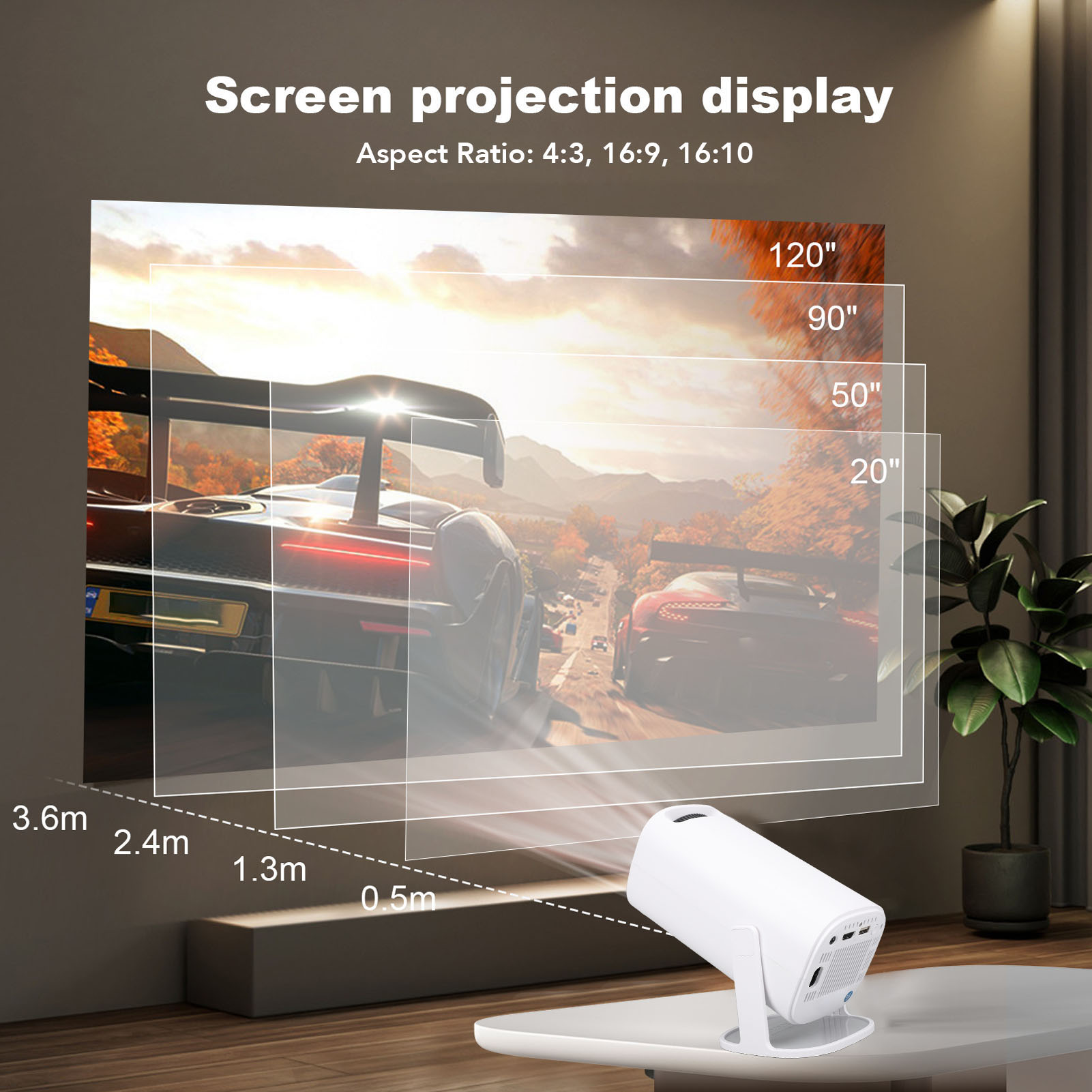 P30 1080P FHP 4K LED Projector - đánh giá và giá Home Cinema Kit