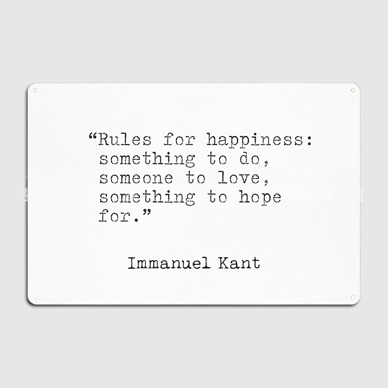Immanuel Kant Quotes Metal Sig - đánh giá và giá Home Cinema Quotes