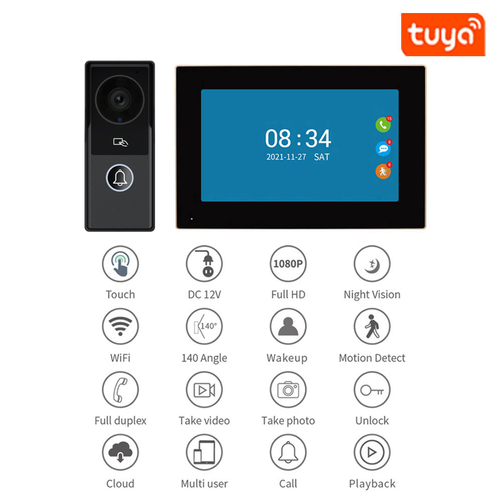 7/10 Inch Video Intercom 1080P - đánh giá và giá Home Cinema Kit