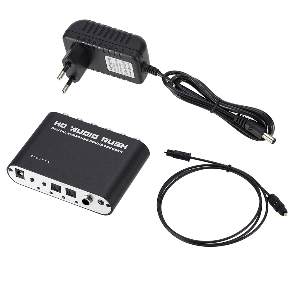 5.1CH HD Audio Decoder SPDIF C - đánh giá và giá Surround Sound Decoder