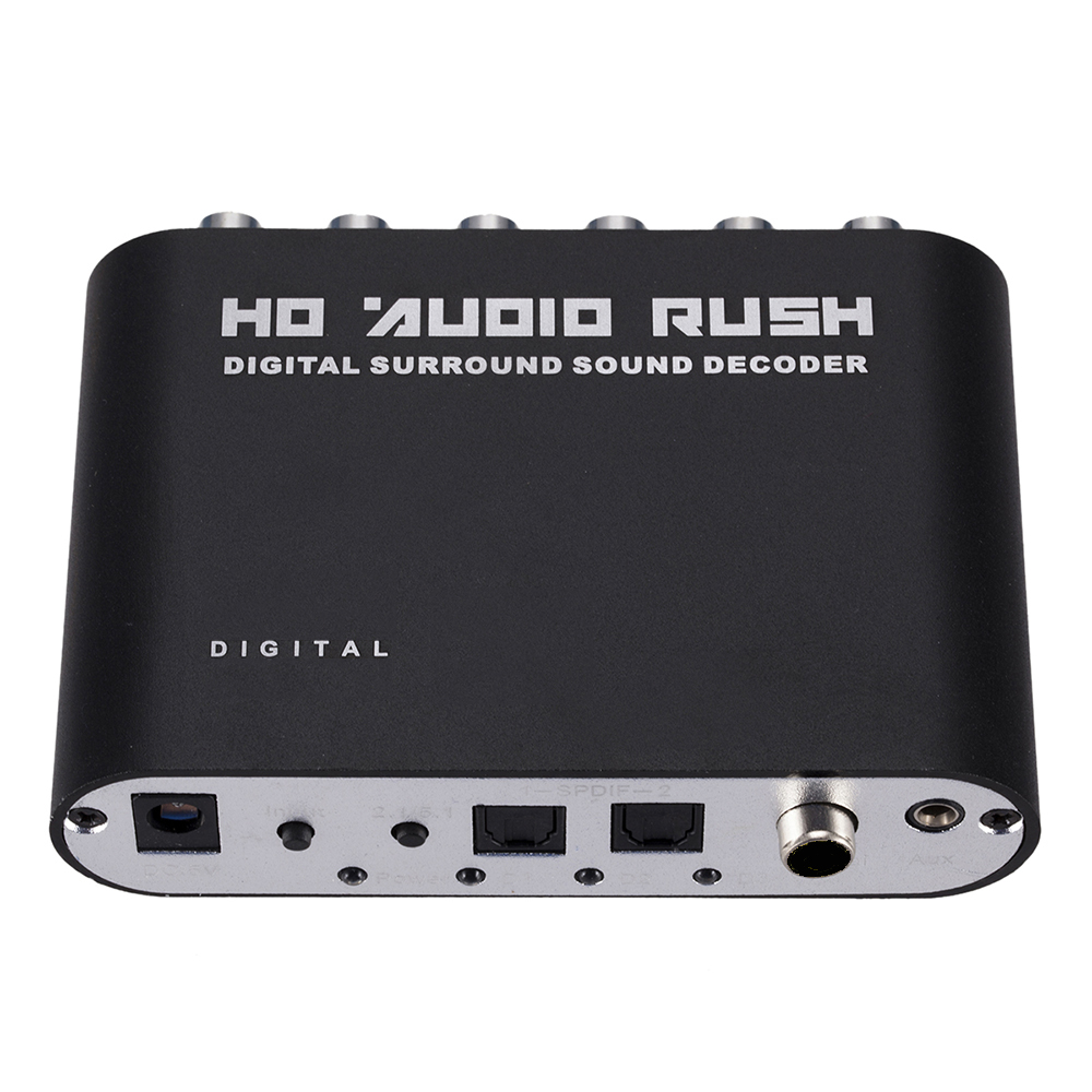 5.1CH HD Audio Decoder SPDIF C - đánh giá và giá Surround Sound Decoder