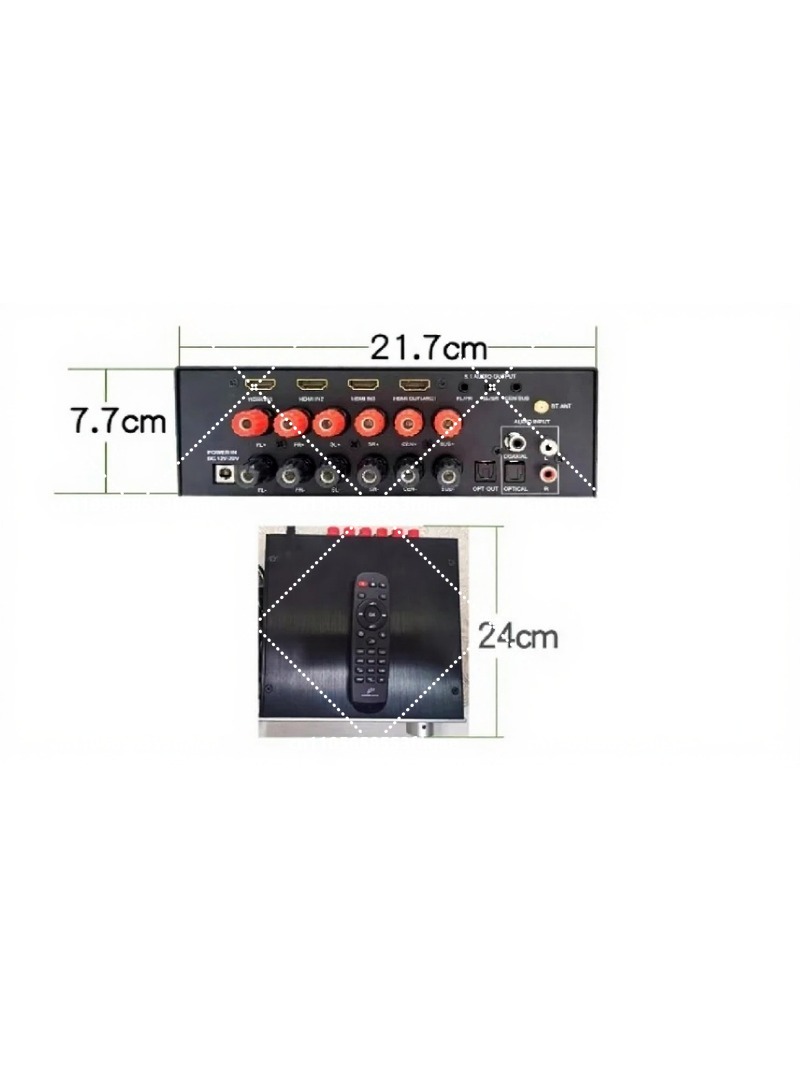 5.1 Channel HDMI Audio Decoder - đánh giá và giá Surround Sound Decoder