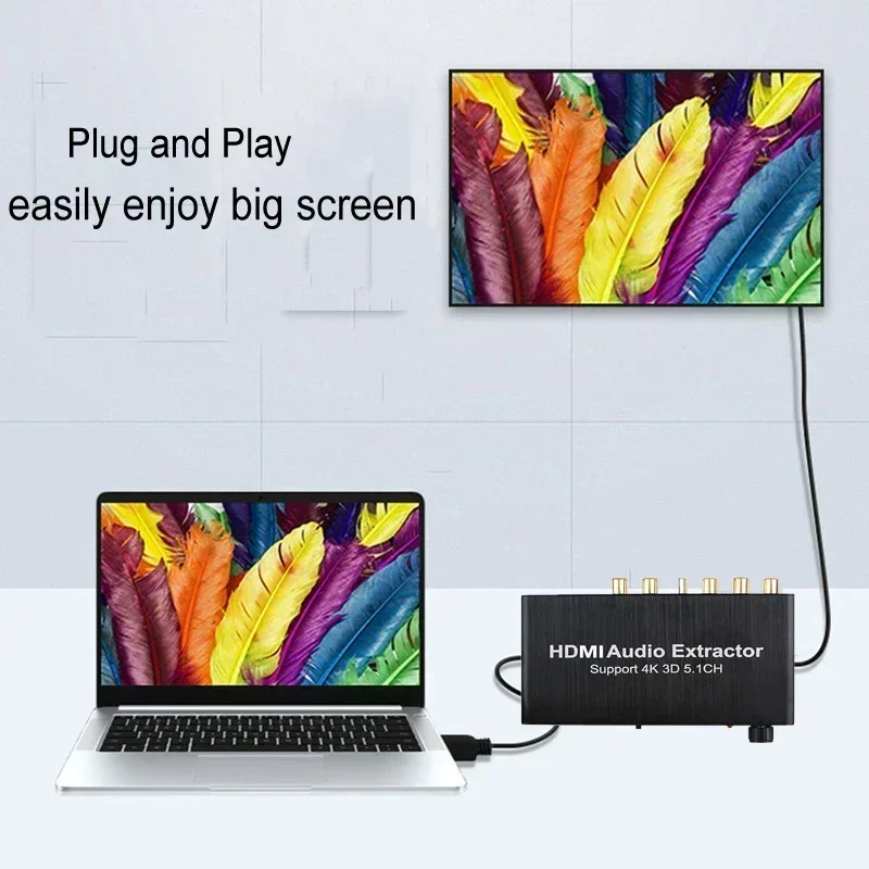 4K 3D 5.1 Channel 5.1CH Audio  - đánh giá và giá Surround Sound Decoder