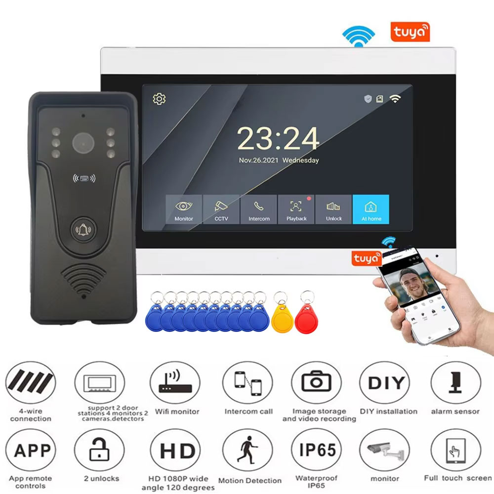 Tuya 1080P 7 Inch Color Touch  - đánh giá và giá Home Cinema Kit