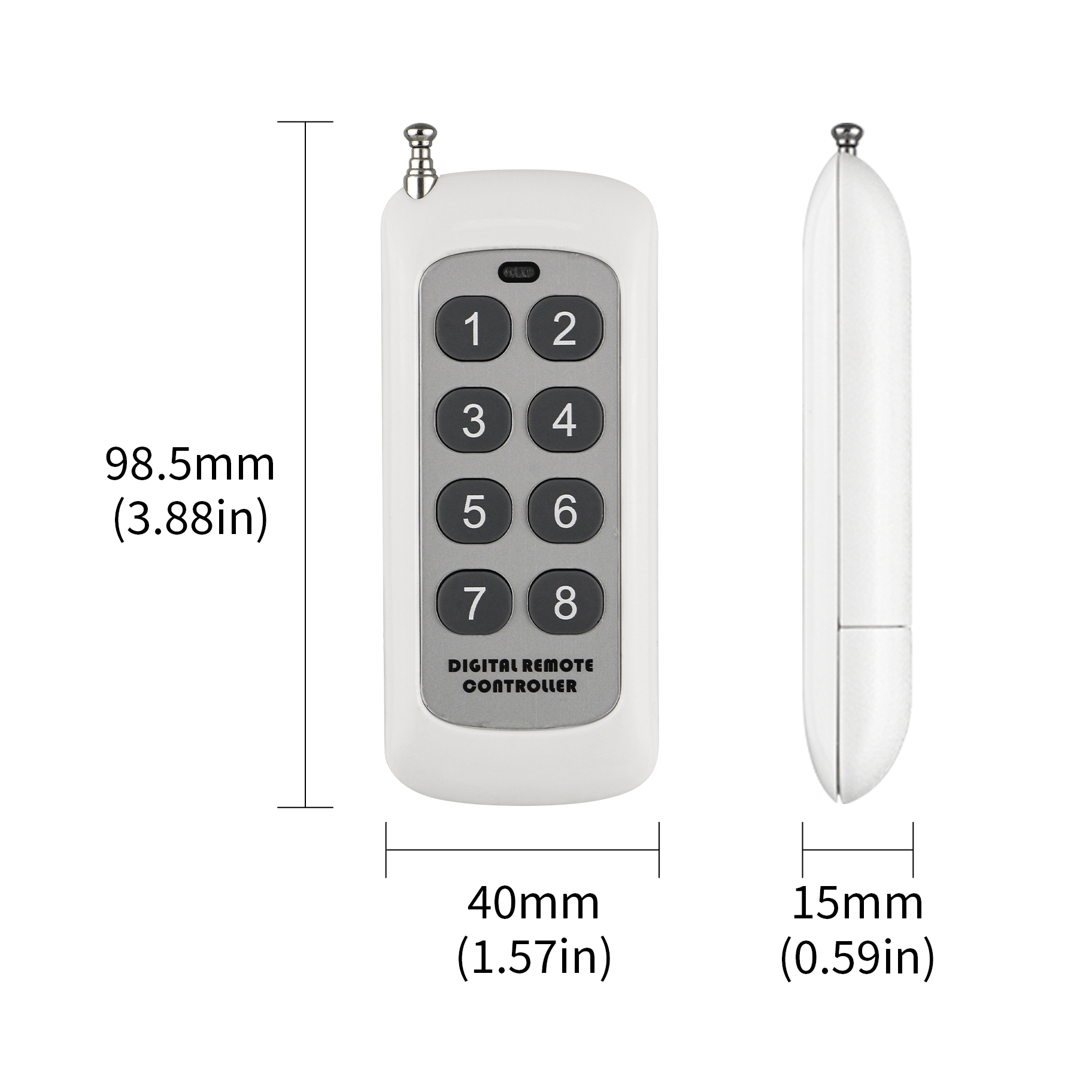 Universal 433MHz DC12V 8 Butto - đánh giá và giá Home Cinema Kit