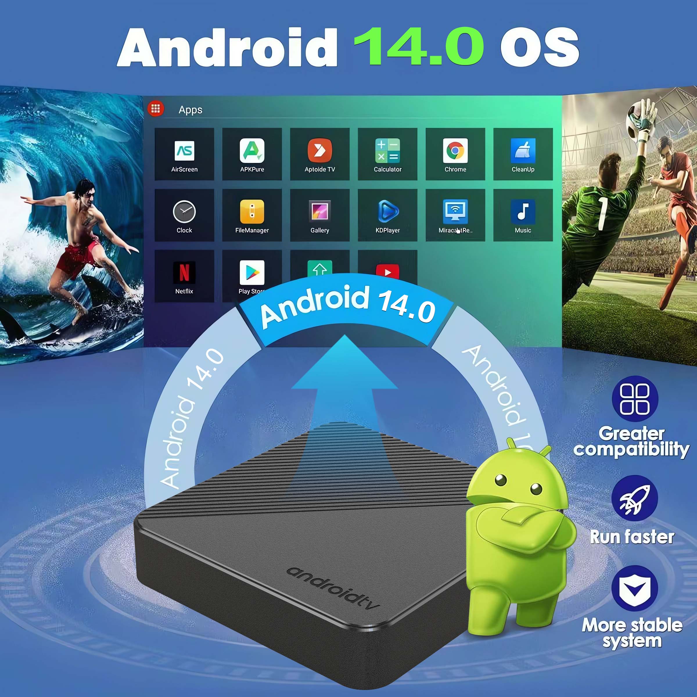 Android14 TV Box Smart Home Th - đánh giá và giá Home Cinema Kit