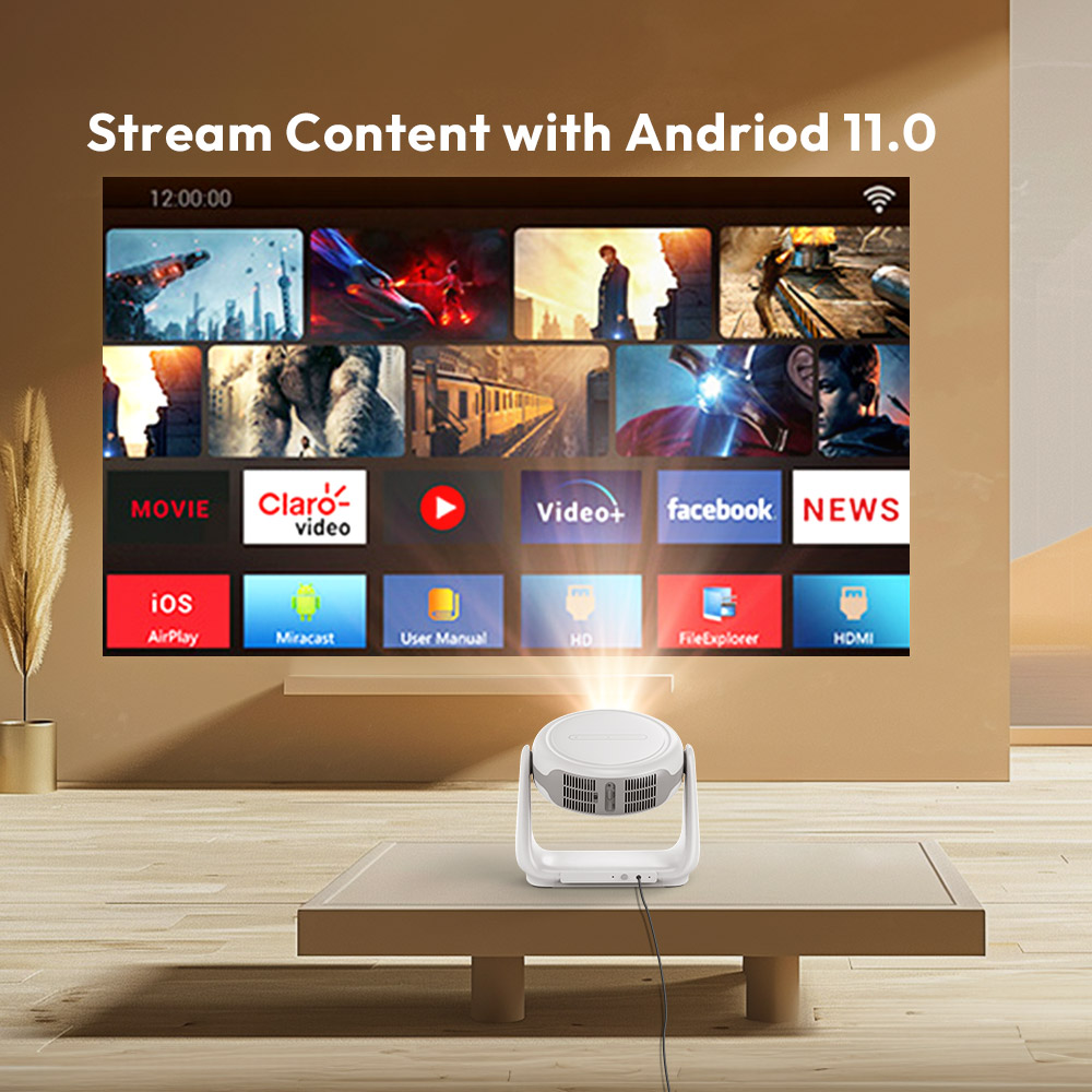 Vevshao A10 Smart 1080P Projec - đánh giá và giá Home Cinema Kit